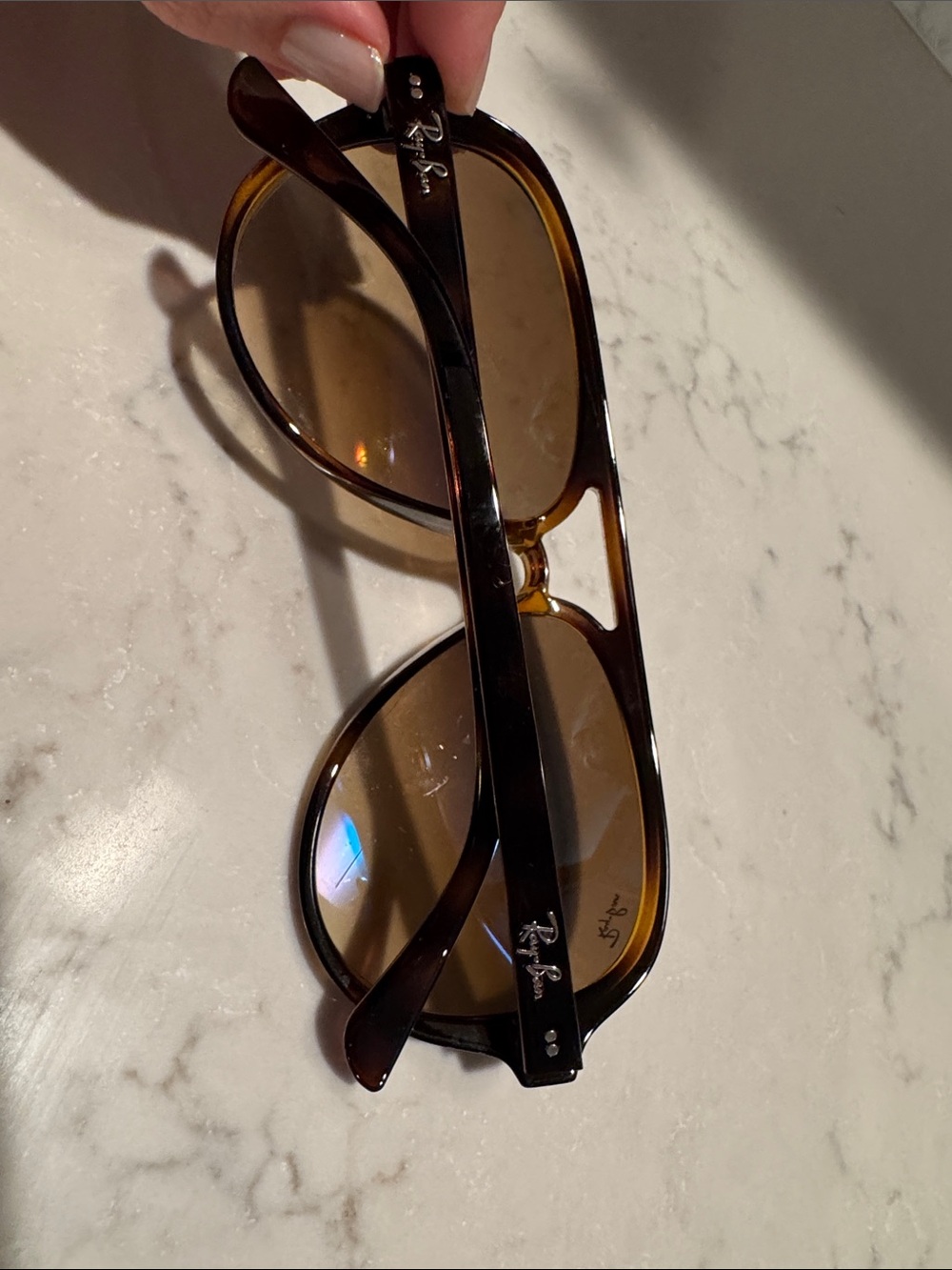 Ray-Ban Brown Gradient Lens Sunglasses - Picture 5 of 5